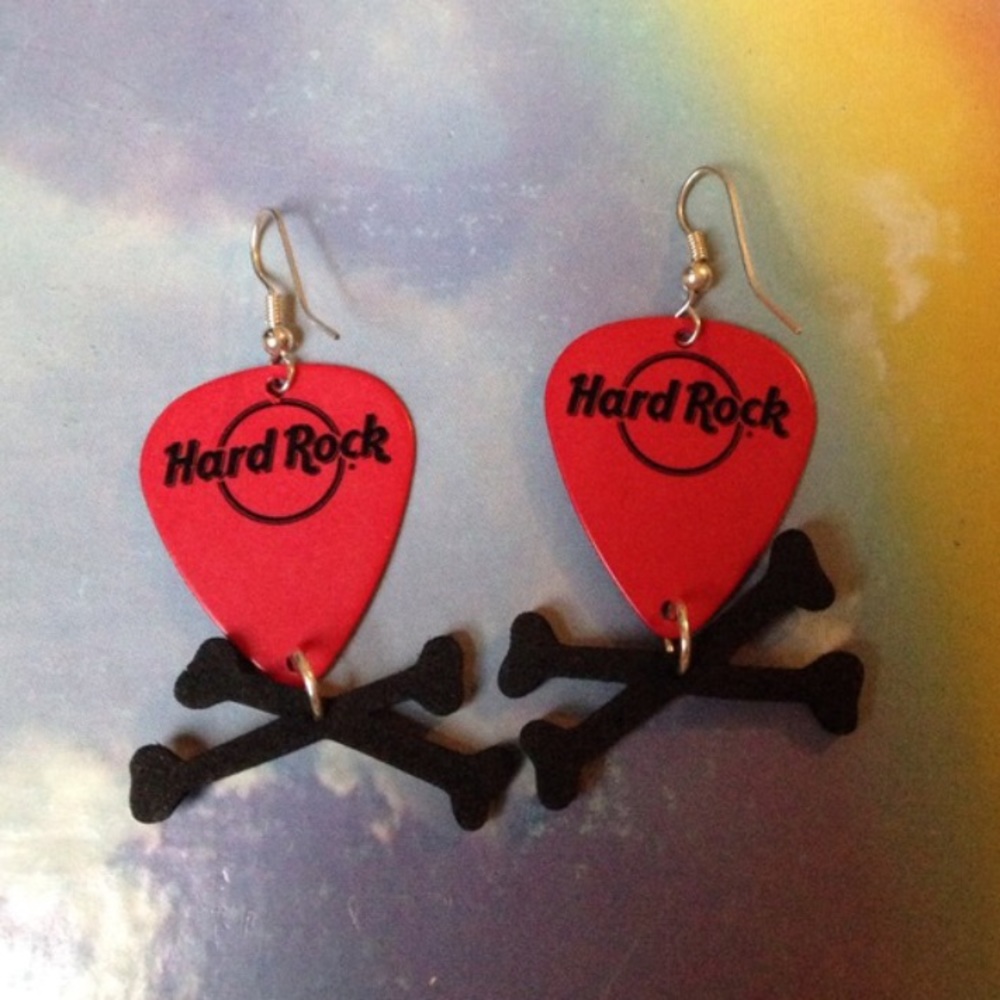 Fender Guitar Pick Earrings